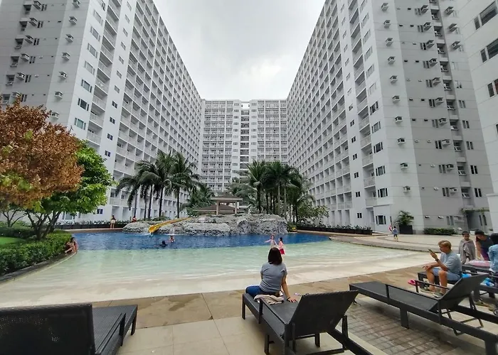 Shore1 Towerd 1br Moa Firewoks View By Shmily Staycation Apartamento