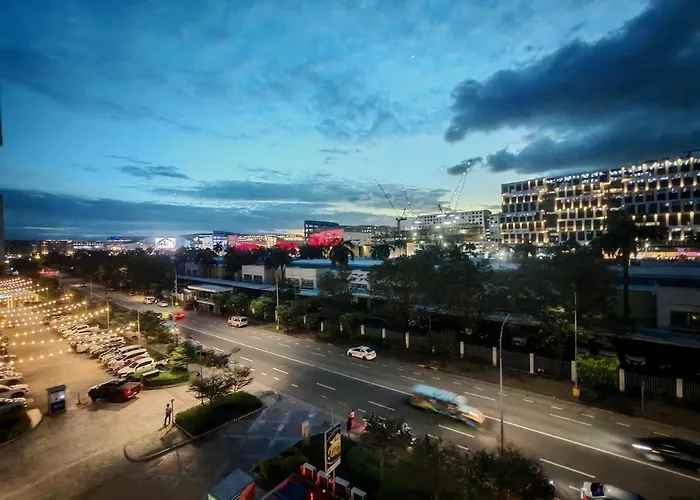 Shore1 Towerd 1br Moa Firewoks View By Shmily Staycation Apartamento