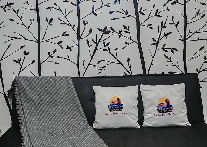 Shore1 Towerd 1br Moa Firewoks View By Shmily Staycation Apartamento